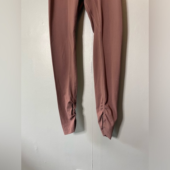 GymShark X Whitney Simmons high rise leggings chocolate size small - Picture 4 of 12